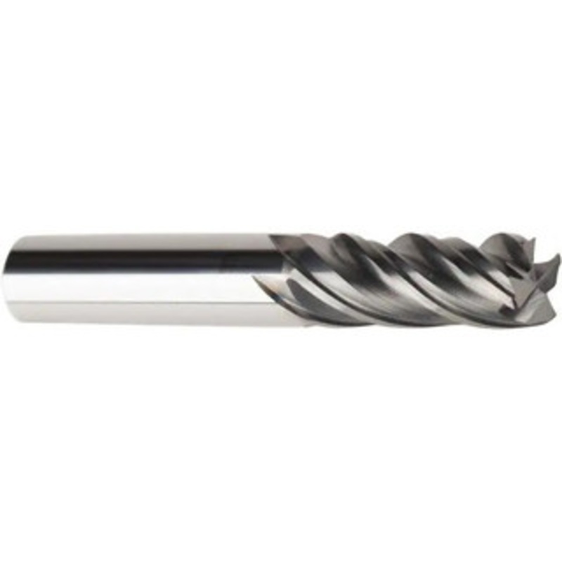 ARCH ATS 3/8 Diam 4 Flute Solid Carbide 0.02 Corner Radius End Mill AlCrN Finish, 2-1/2 OAL, 1-1/4 LOC, 3/8 Shank Diam, Variable Helix, RH Cut, RH Flute, Centercutting 642-3750-020 – 57470197