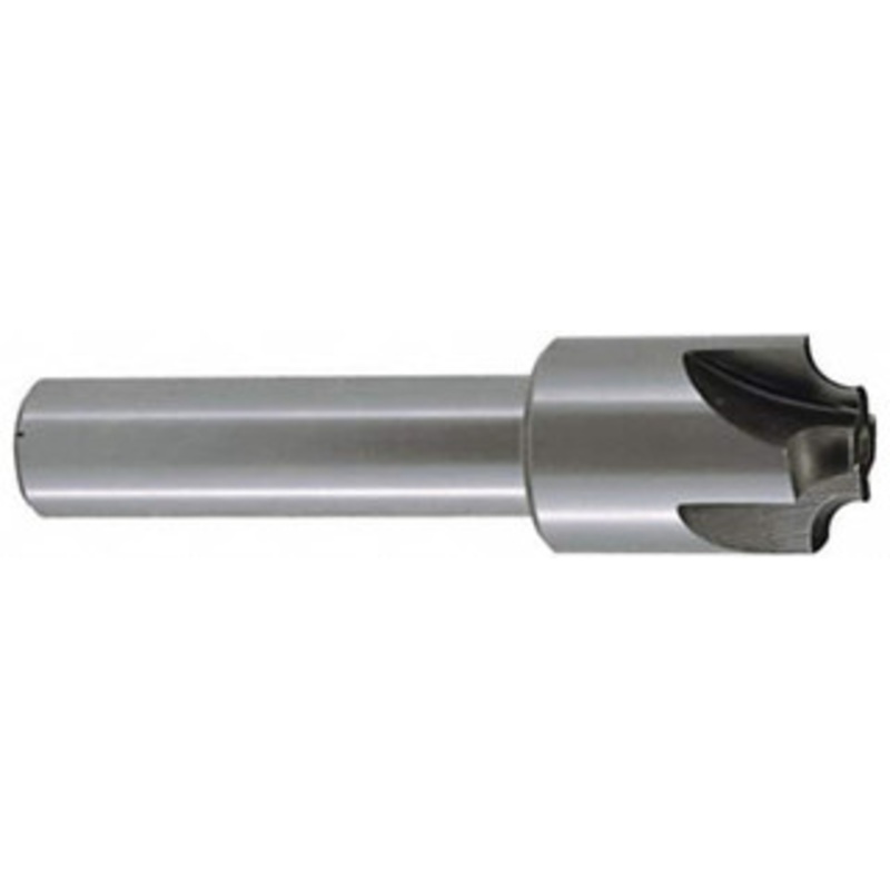 KEO 7/16 Radius, 1-3/8 Diam, 4 Flute High Speed Steel Corner Rounding End Mill Single End, Uncoated, 4 OAL, 1 Shank Diam 14330 – 33018680