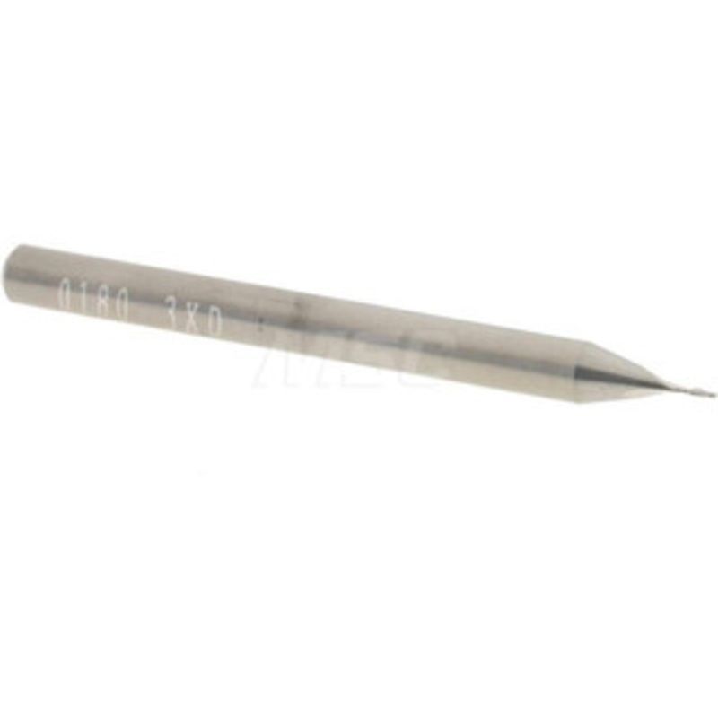 Accupro 0.018 Diam, 0.054 LOC, 2 Flute Solid Carbide Ball End Mill Uncoated, Single End, 1-1/2 OAL, 1/8 Shank Diam, Spiral Flute 6500432 – 37291150