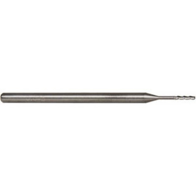 Accupro 0.045 Diam, 0.225 LOC, 3 Flute Solid Carbide Ball End Mill Uncoated, Single End, 2-1/2 OAL, 1/8 Shank Diam, Spiral Flute AP58746439 – 58746439