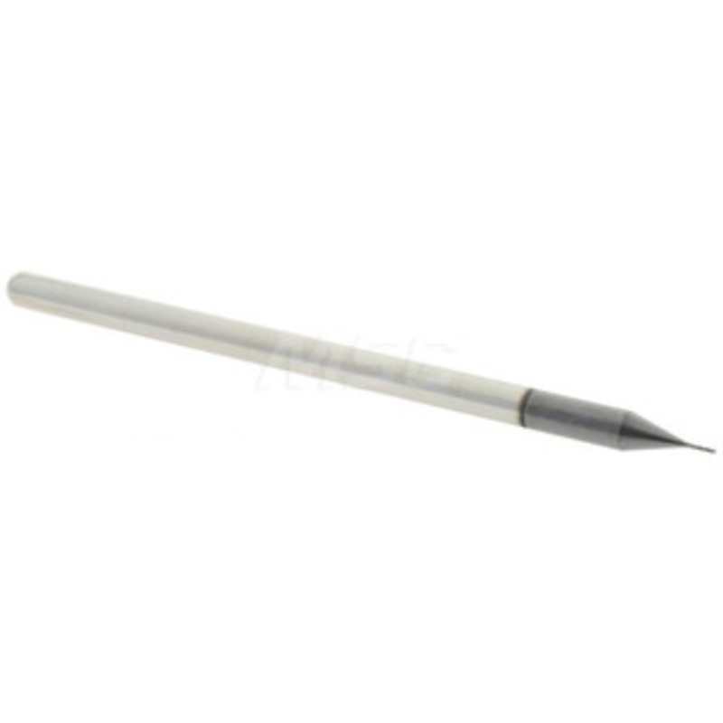 Accupro 0.015 Diam, 0.075 LOC, 3 Flute Solid Carbide Ball End Mill AlTiN Finish, Single End, 2-1/2 OAL, 1/8 Shank Diam, Spiral Flute 04455 – 64543580