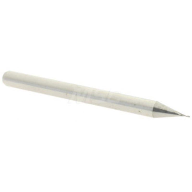 Accupro 0.014 Diam, 0.042 LOC, 2 Flute Solid Carbide Ball End Mill Uncoated, Single End, 1-1/2 OAL, 1/8 Shank Diam, Spiral Flute 6500421 – 37291119