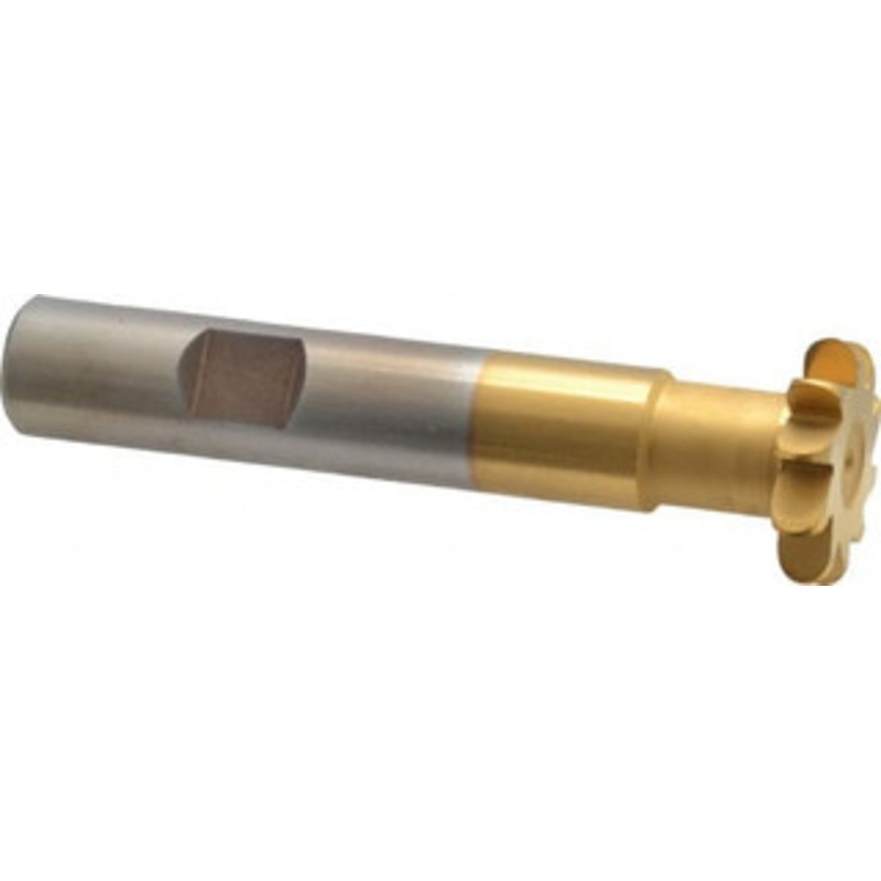 Whitney Tool 3/32 Radius, 3/16 Circle Diam, 7/8 Cutter Diam, Shank Connection, Convex Radius Cutter 1/2 Shank Diam, 3 OAL, High Speed Steel, TiN Finish, Profile Ground, 10 Teeth, Weldon Flat 15346 – 00069823
