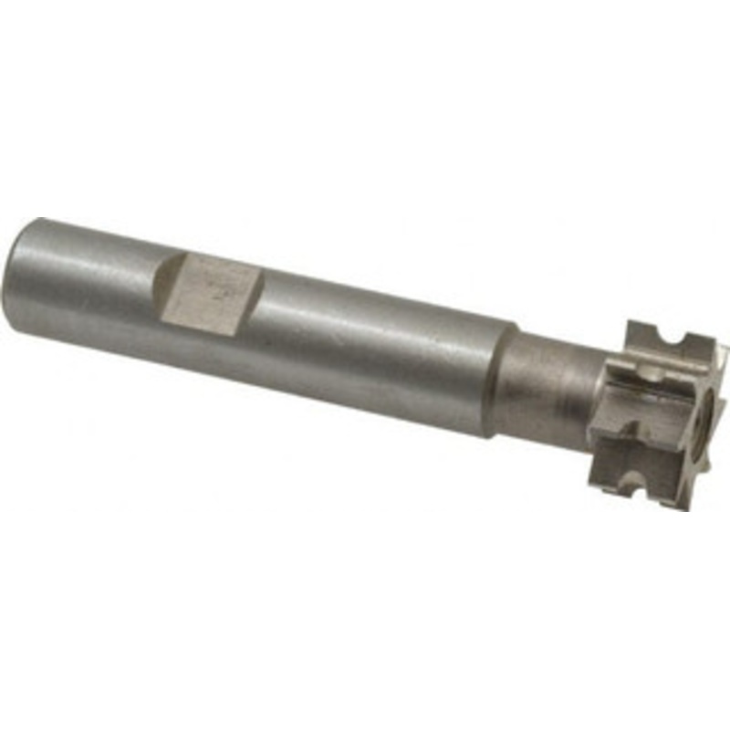 Whitney Tool 1/16 Radius, 3/4 Cut Diam, 1/8 Circle Diam, 3/8 Cut Width, 1/2 Shank, Concave Radius Cutter High Speed Steel, Uncoated, 3 OAL, 8 Teeth, Profile Ground, Weldon Flat 10361 – 03017571