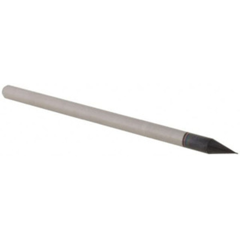 Accupro 0.01 Diam, 0.015 LOC, 3 Flute Solid Carbide Ball End Mill AlTiN Finish, Single End, 2-1/2 OAL, 1/8 Shank Diam, Spiral Flute AP61728556 – 61728556