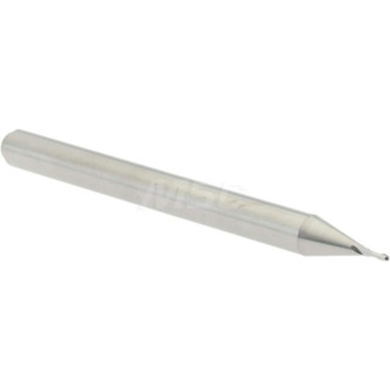 Accupro 0.022 Diam, 0.066 LOC, 2 Flute Solid Carbide Ball End Mill Uncoated, Single End, 1-1/2 OAL, 1/8 Shank Diam, Spiral Flute 6500441 – 37291192
