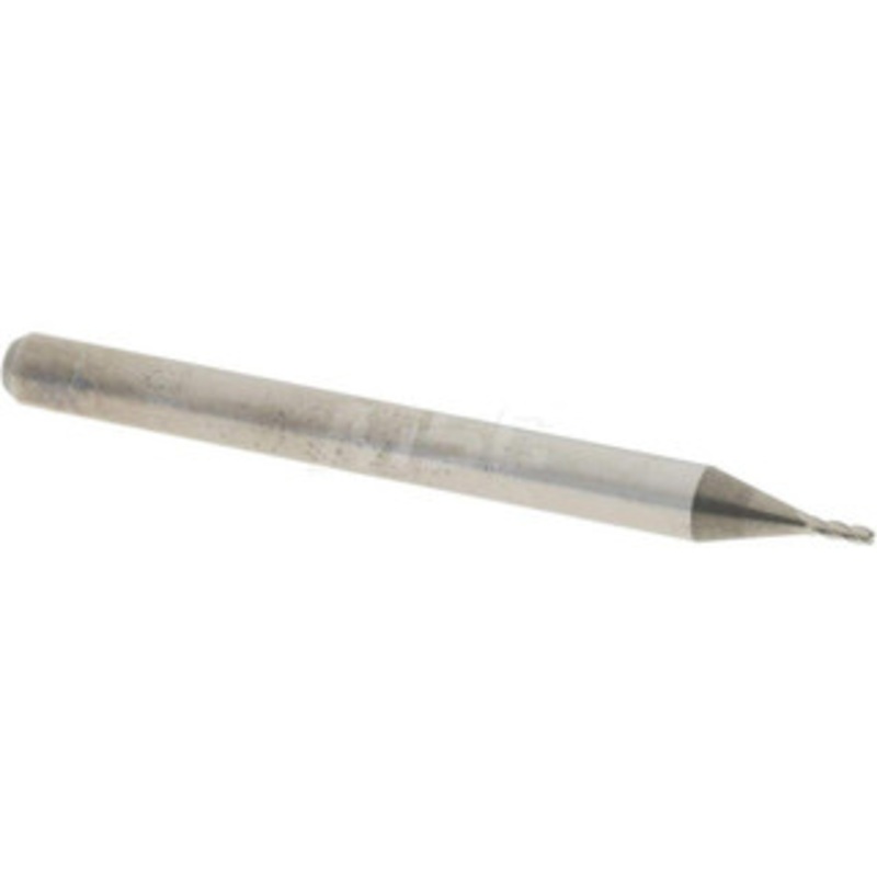 Accupro 0.03 Diam 4 Flute Solid Carbide 0.01 Corner Radius End Mill Uncoated, 1-1/2 OAL, 0.09 LOC, 1/8 Shank Diam, 30 Helix, RH Cut, RH Flute, Centercutting 6503609 – 62755178