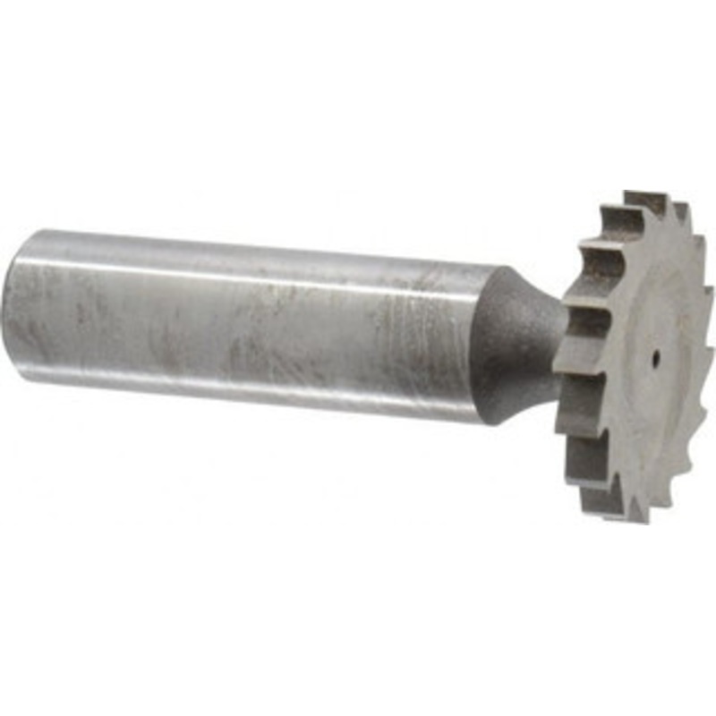 Whitney Tool 1 Cut Diam, 9/64 Cut Width, 1/2 Shank, Straight-Tooth Woodruff Keyseat Cutter Cobalt, Uncoated, 2.1406 OAL, 16 Teeth 20203 – 43713346