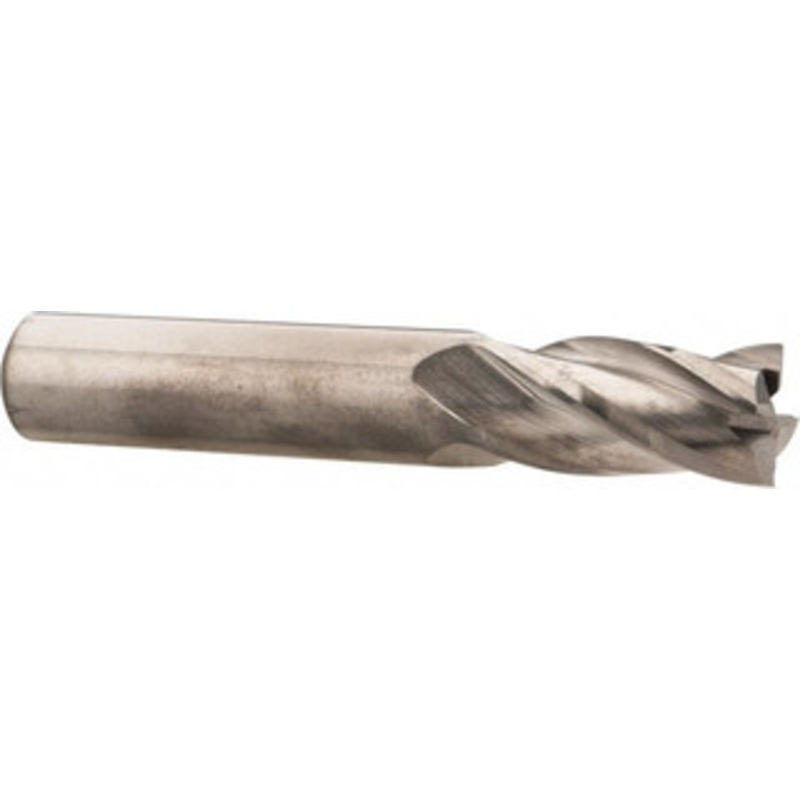 YG-1 1/2, 1 LOC, 1/2 Shank Diam, 3 OAL, 4 Flute, Solid Carbide Square End Mill Single End, Uncoated, Spiral Flute, 30 Helix, Right Hand Cut, Right Hand Flute 7593 – 45403896