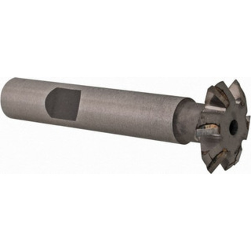 Whitney Tool 3/4 x 5/16 60 6-Tooth Carbide-Tipped Single-Angle Cutter Uncoated, Right Hand Cut, 2-1/8 OAL, 3/8 Shank Diam, Shank Connection, Weldon Flat 30101 – 03025855