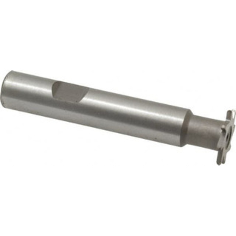 Whitney Tool 1/32 Radius, 1/16 Circle Diam, 3/4 Cutter Diam, Shank Connection, Convex Radius Cutter 1/2 Shank Diam, 3 OAL, High Speed Steel, Uncoated, Profile Ground, 8 Teeth, Weldon Flat 10344 – 03017498