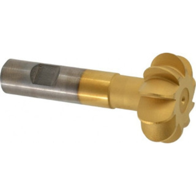 Whitney Tool 3/8 Radius, 3/4 Circle Diam, 1-7/8 Cutter Diam, Shank Connection, Convex Radius Cutter 3/4 Shank Diam, 4 OAL, High Speed Steel, TiN Finish, Profile Ground, 10 Teeth, Weldon Flat 15352 – 00069880