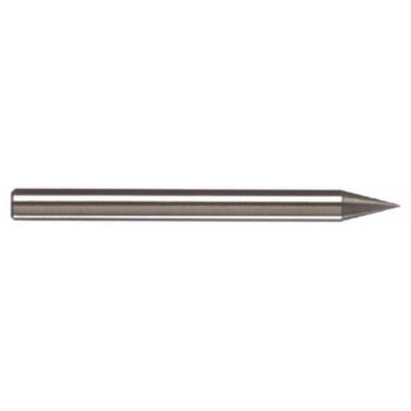 Accupro 0.011 Diam, 0.033 LOC, 2 Flute Solid Carbide Ball End Mill Uncoated, Single End, 1-1/2 OAL, 1/8 Shank Diam, Spiral Flute 6500414 – 37291085