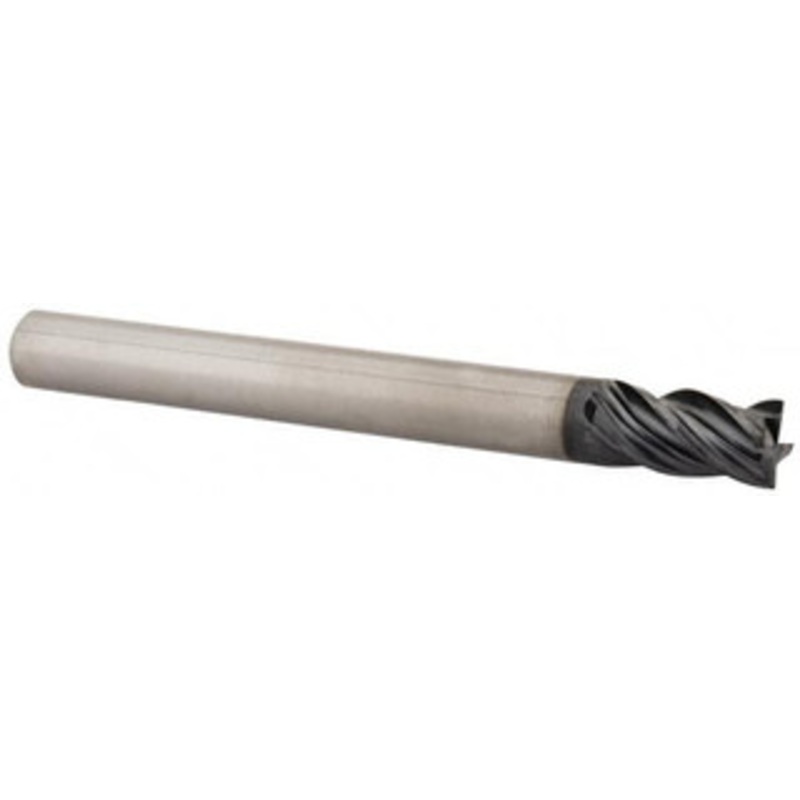 YG-1 1/4, 1/2 LOC, 1/4 Shank Diam, 2-1/2 OAL, 4 Flute, Solid Carbide Square End Mill Single End, AlTiN Finish, Spiral Flute, Variable Helix, Right Hand Cut, Right Hand Flute EMB12016 – 88252648