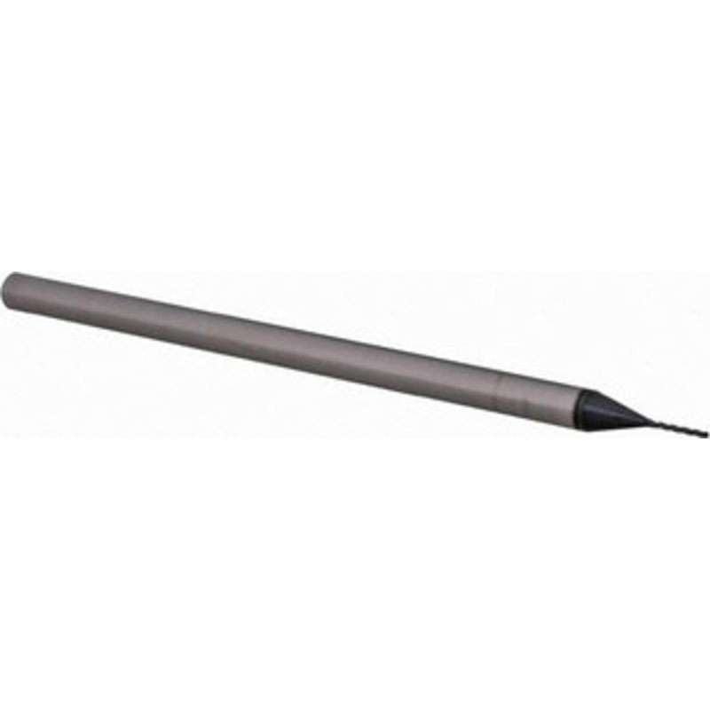 Accupro 0.02 Diam, 0.16 LOC, 3 Flute Solid Carbide Ball End Mill AlTiN Finish, Single End, 2-1/2 OAL, 1/8 Shank Diam, Spiral Flute 04484 – 61729018