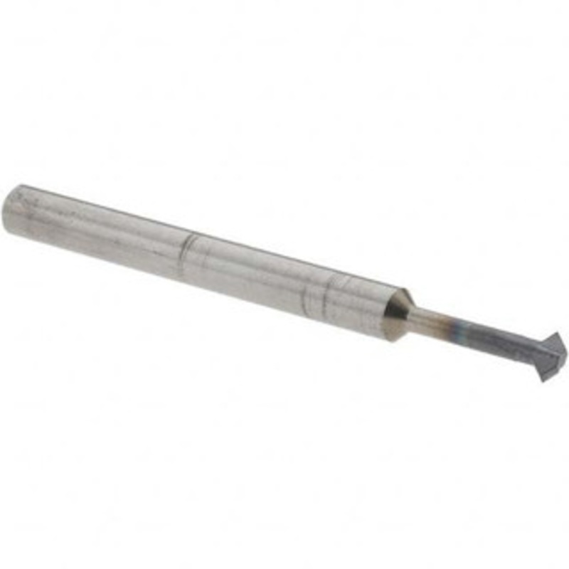 Accupro  3mm Cut Diam, 0.059 Cut Width, 1/8 Shank, Solid Carbide Double-Angle Cutter AlTiN Finish, 2 Teeth, 1-1/2 OAL 31579386 – 31579386