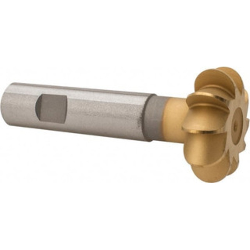 Whitney Tool 5/16 Radius, 5/8 Circle Diam, 1-3/4 Cutter Diam, Shank Connection, Convex Radius Cutter 3/4 Shank Diam, 4 OAL, High Speed Steel, TiN Finish, Profile Ground, 10 Teeth, Weldon Flat 15351 – 00069872