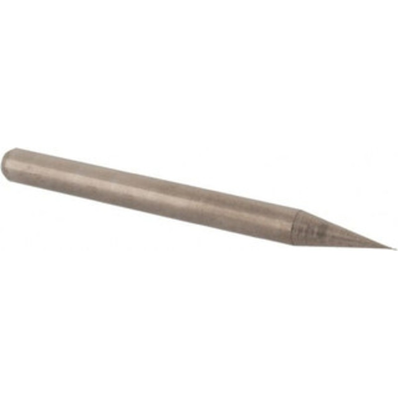 Accupro 0.006 Diam, 0.009 LOC, 2 Flute Solid Carbide Ball End Mill Uncoated, Single End, 1-1/2 OAL, 1/8 Shank Diam, Spiral Flute 6500549 – 61724100