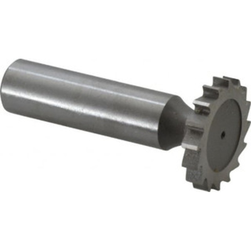 Whitney Tool 1 Cut Diam, 11/64 Cut Width, 1/2 Shank, Straight-Tooth Woodruff Keyseat Cutter Cobalt, Uncoated, 2.1719 OAL, 16 Teeth 20205 – 43713361