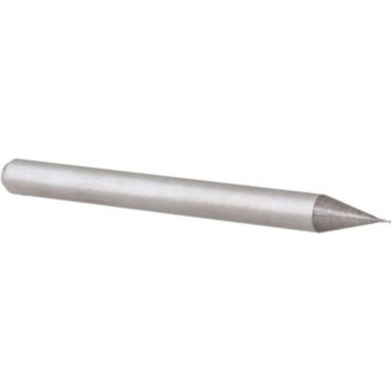 Accupro 0.009 Diam, 0.027 LOC, 2 Flute Solid Carbide Ball End Mill Uncoated, Single End, 1-1/2 OAL, 1/8 Shank Diam, Spiral Flute 6500411 – 61724548