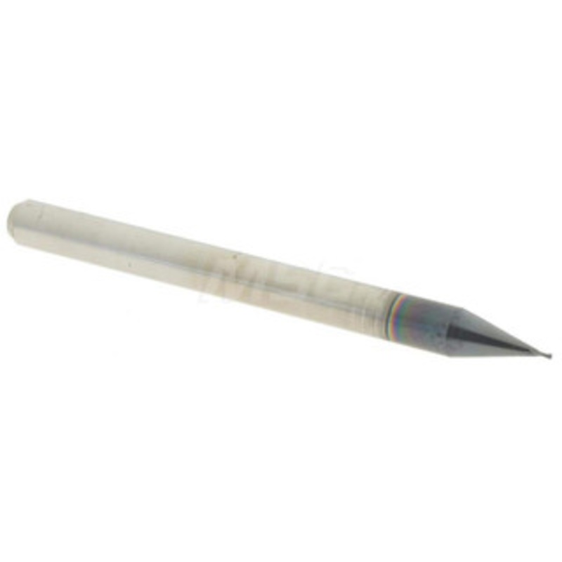 Accupro 0.014, 0.021 LOC, 1/8 Shank Diam, 1-1/2 OAL, 2 Flute, Solid Carbide Square End Mill Single End, AlTiN Finish, Spiral Flute, 30 Helix, Centercutting, Right Hand Cut, Right Hand Flute, Series Miniature 6500254 – 37290814