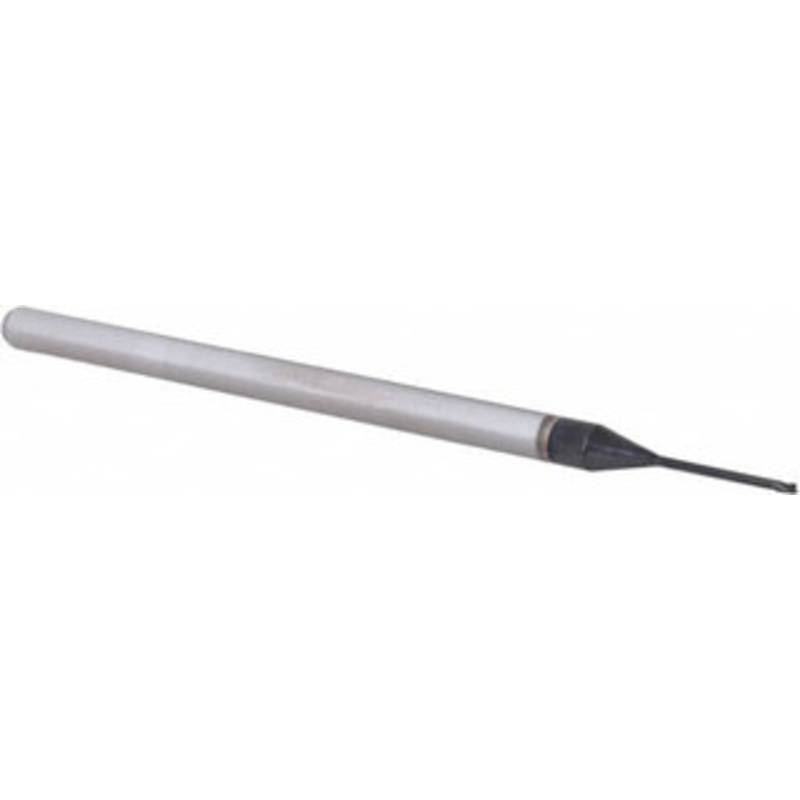 Accupro 0.03, 0.045 LOC, 1/8 Shank Diam, 2-1/2 OAL, 3 Flute, Solid Carbide Square End Mill Single End, AlTiN Finish, Spiral Flute, 30 Helix, Centercutting, Right Hand Cut, Right Hand Flute, Series Miniature 6501190 – 62776570