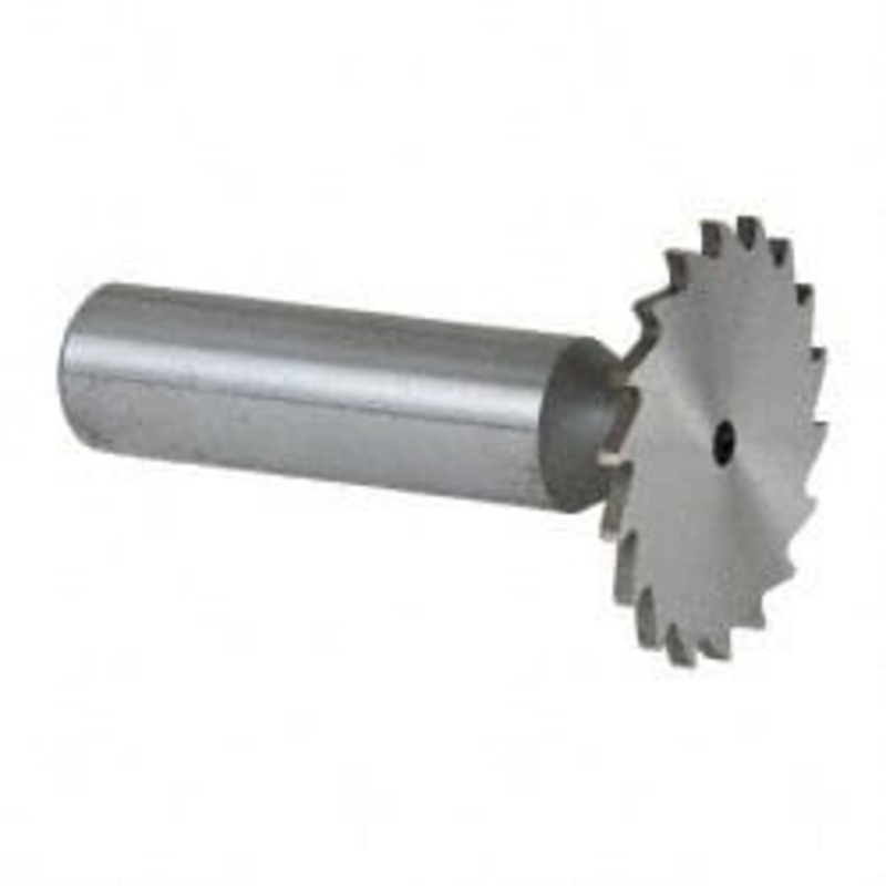 Whitney Tool 1-1/4 Cut Diam, 1/16 Cut Width, 1/2 Shank, Straight-Tooth Woodruff Keyseat Cutter Cobalt, Uncoated, 2-1/16 OAL, 18 Teeth 20216 – 43713387