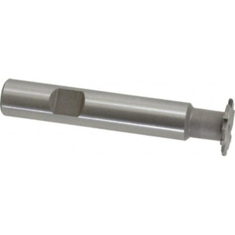 Whitney Tool 1/32 Radius, 1/16 Circle Diam, 3/4 Cutter Diam, Shank Connection, Convex Radius Cutter 1/2 Shank Diam, 3 OAL, Carbide-Tipped, Uncoated, Profile Ground, 6 Teeth, Weldon Flat 30118 – 03025533