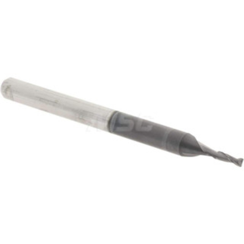 Accupro 0.045 Diam 2 Flute Solid Carbide 0.005 Corner Radius End Mill AlTiN Finish, 1-1/2 OAL, 0.14 LOC, 1/8 Shank Diam, 30 Helix, RH Cut, RH Flute, Centercutting 6503369 – 64542731