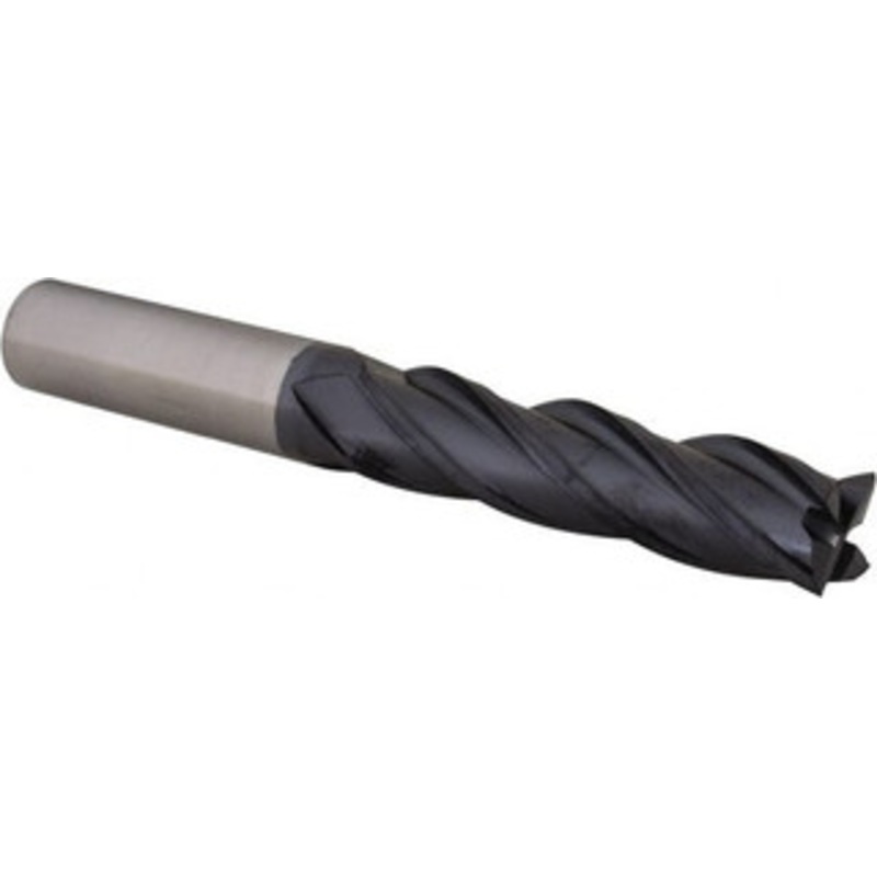 YG-1 1/2 Diam, 2 Length of Cut, 1/2 Shank Diam, 4 OAL, 4 Flute Solid Carbide Square End Mill Single End, Uncoated, Spiral Flute, 30 Helix Angle, Long Length GM207032 – 45405586