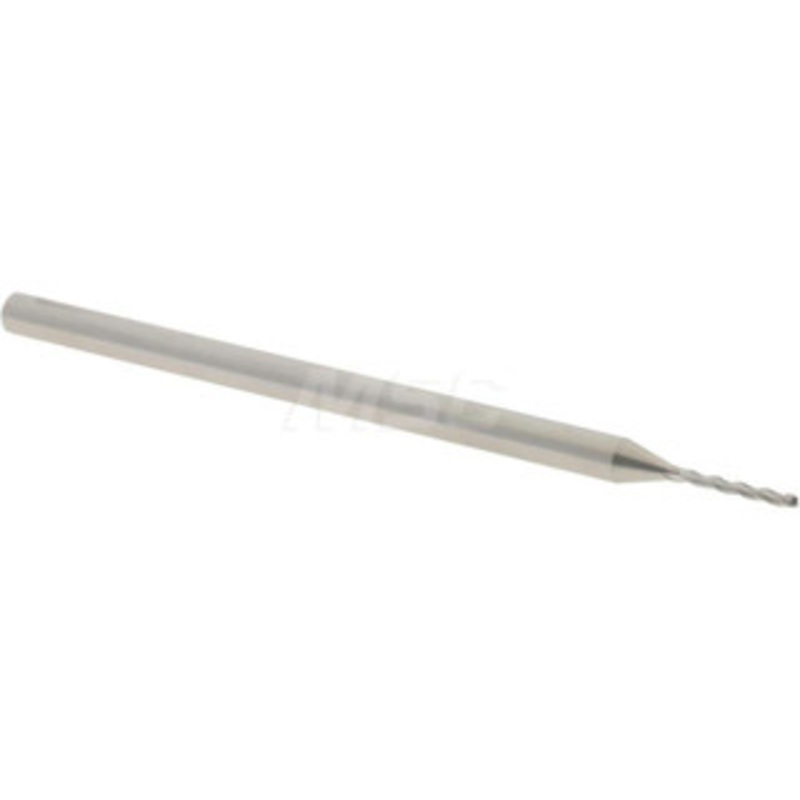 Accupro 0.04 Diam, 0.325 LOC, 3 Flute Solid Carbide Ball End Mill Uncoated, Single End, 2-1/2 OAL, 1/8 Shank Diam, Spiral Flute 6500936 – 61728804