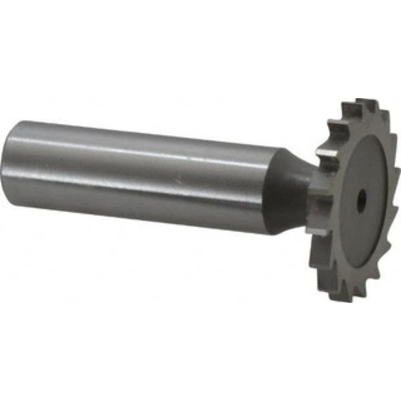 Whitney Tool 1-1/8 Cut Diam, 1/8 Cut Width, 1/2 Shank, Straight-Tooth Woodruff Keyseat Cutter Cobalt, Uncoated, 2-1/8 OAL, 16 Teeth 20211 – 43713379