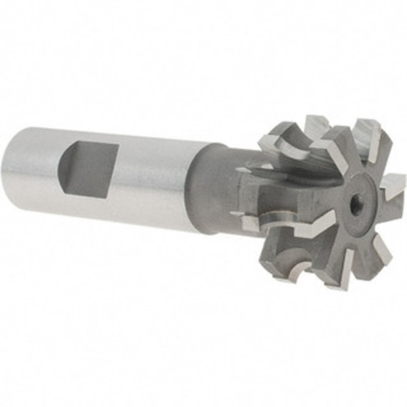 Whitney Tool 5/32 Radius, 1-5/16 Cut Diam, 5/16 Circle Diam, 5/8 Cut Width, 3/4 Shank, Concave Radius Cutter Carbide-Tipped, Uncoated, 3-1/2 OAL, 6 Teeth, Profile Ground, Weldon Flat 30294 – 01232859