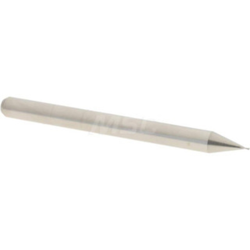Accupro 0.012 Diam, 0.018 LOC, 2 Flute Solid Carbide Ball End Mill Uncoated, Single End, 1-1/2 OAL, 1/8 Shank Diam, Spiral Flute 6500559 – 52441961
