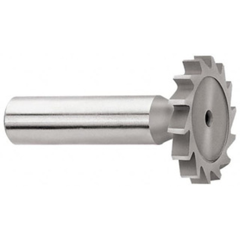 Whitney Tool 3/4 Cut Diam, 7/64 Cut Width, 1/2 Shank, Straight-Tooth Woodruff Keyseat Cutter Cobalt, Uncoated, 2.1094 OAL, 14 Teeth 20189 – 43713288
