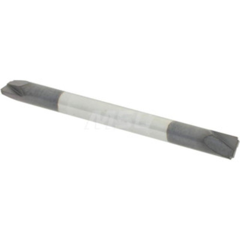 Accupro 0.01 Radius, 1/8 Diam, 2 Flute Solid Carbide Corner Rounding End Mill Double End, AlTiN Finish, 1-1/2 OAL, 1/8 Shank Diam 12180299 – 08480774