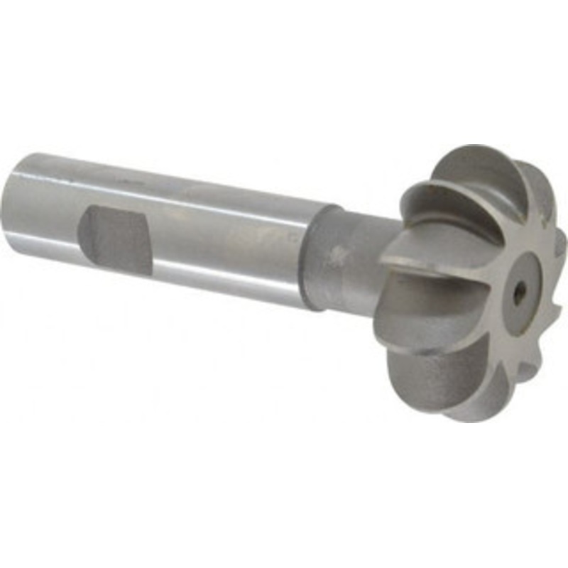Whitney Tool 3/8 Radius, 3/4 Circle Diam, 1-7/8 Cutter Diam, Shank Connection, Convex Radius Cutter 3/4 Shank Diam, 4 OAL, High Speed Steel, Uncoated, Profile Ground, 10 Teeth, Weldon Flat 10352 – 00069997