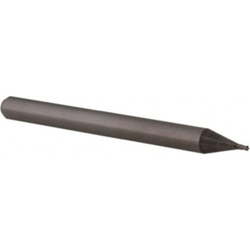 Accupro 0.024, 0.036 LOC, 1/8 Shank Diam, 1-1/2 OAL, 4 Flute, Solid Carbide Square End Mill Single End, Uncoated, Spiral Flute, 30 Helix, Centercutting, Right Hand Cut, Right Hand Flute, Series Miniature 6502275 – 62772975