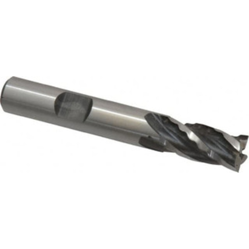 Weldon 3/8 Diam 4-Flute 30 Cobalt Square Roughing & Finishing End Mill Uncoated, 3/4 LOC, 2-1/2 OAL, 3/8 Shank Diam 66302-00-W – 81753246