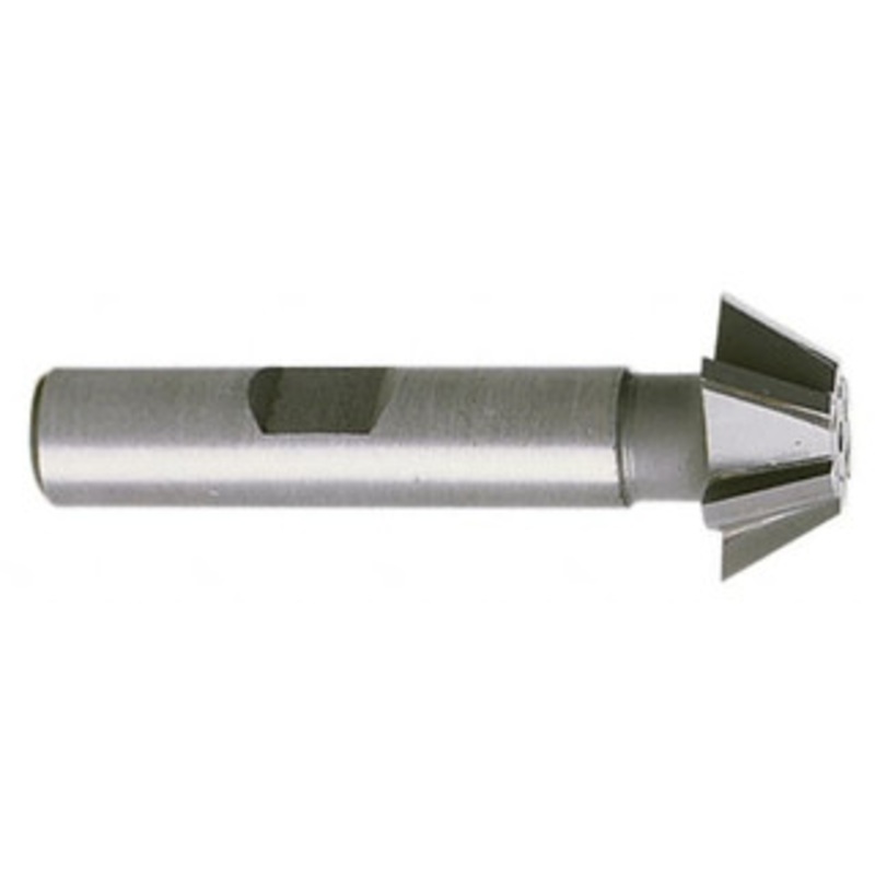Whitney Tool 3/4 x 5/16 60 6-Tooth Carbide-Tipped Single-Angle Cutter TiN Finish, Right Hand Cut, 2-1/8 OAL, 3/8 Shank Diam, Shank Connection, Weldon Flat 35611 – 03025897