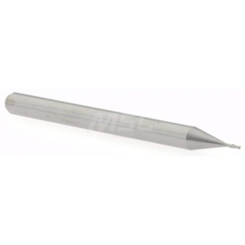 Accupro 0.021, 0.063 LOC, 1/8 Shank Diam, 1-1/2 OAL, 2 Flute, Solid Carbide Square End Mill Single End, Uncoated, Spiral Flute, 30 Helix, Centercutting, Right Hand Cut, Right Hand Flute, Series Miniature 6500038 – 37289568