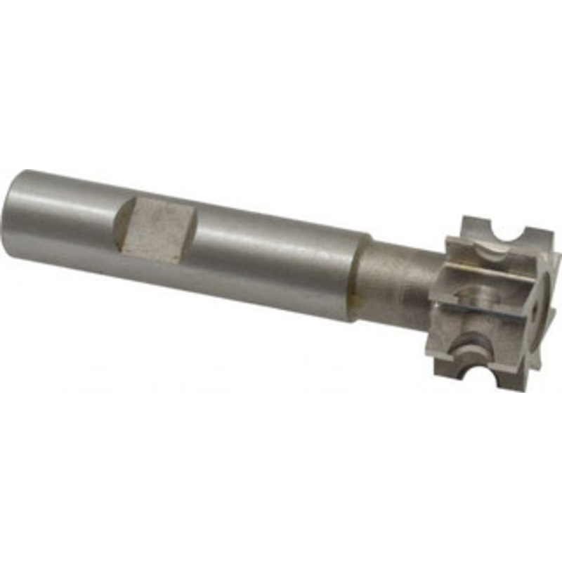 Whitney Tool 3/32 Radius, 7/8 Cut Diam, 3/16 Circle Diam, 1/2 Cut Width, 1/2 Shank, Concave Radius Cutter High Speed Steel, Uncoated, 3 OAL, 8 Teeth, Profile Ground, Weldon Flat 10362 – 03017589