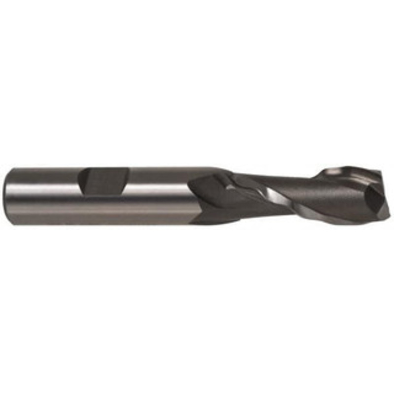 Weldon 5/8 Diam 2-Flute 30 High Speed Steel Square Roughing & Finishing End Mill Uncoated, 4 LOC, 6-1/8 OAL, 5/8 Shank Diam 65612-00-W – 81748410