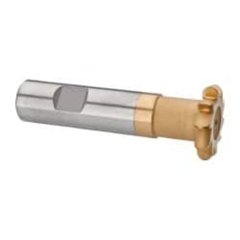 Whitney Tool 1/8 Radius, 1/4 Circle Diam, 1-1/4 Cutter Diam, Shank Connection, Convex Radius Cutter 3/4 Shank Diam, 3-1/2 OAL, High Speed Steel, TiN Finish, Profile Ground, 10 Teeth, Weldon Flat 15347 – 00069831