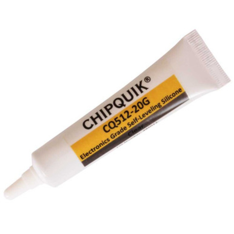 Electronics Grade Self-Leveling Silicone (Clear) 20g (0.7oz) Squeeze Tube