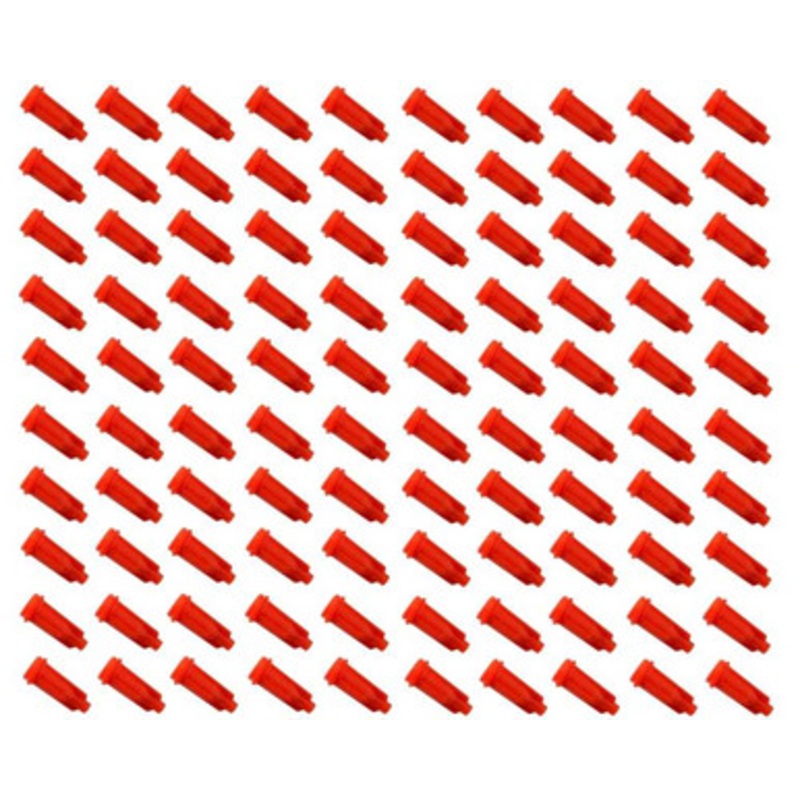 Syringe Tip Caps 100 Pack (Luer Lock)