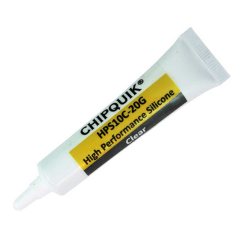 High Performance Silicone 100% RTV Silicone (Clear) 20g (0.7oz) Squeeze Tube