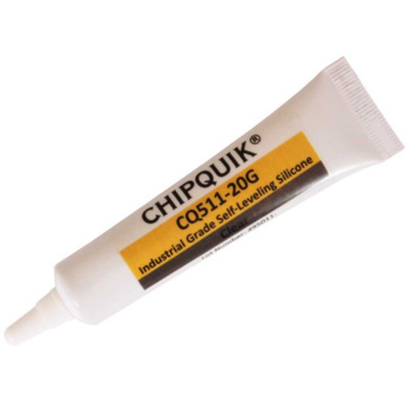 Industrial Grade Self-Leveling Silicone (Clear) 20g (0.7oz) Squeeze Tube