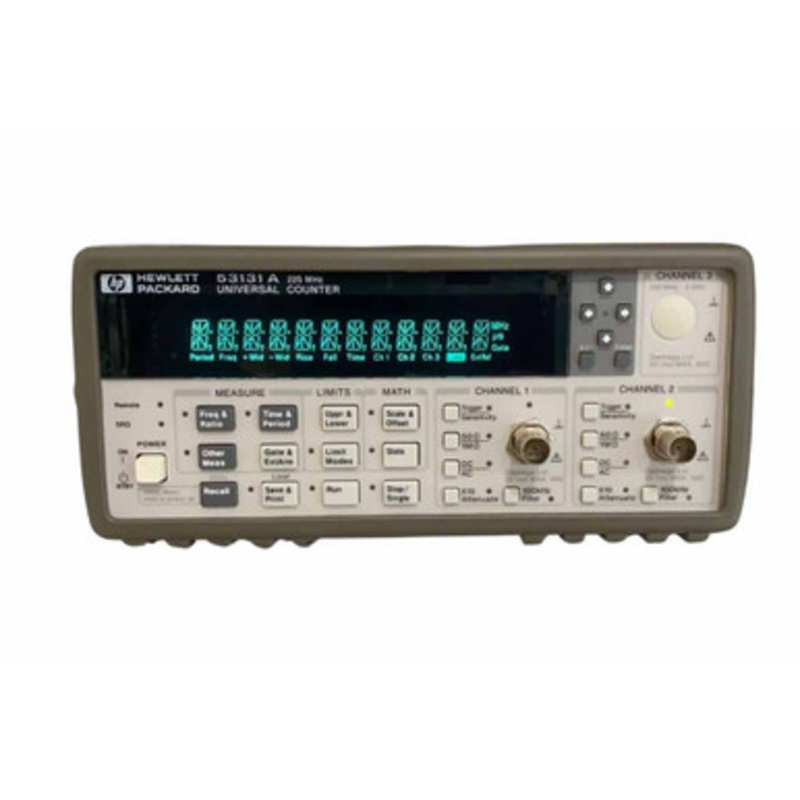 Keysight / Agilent 53131A Universal Counter, 225 MHz, 10 Digit/sec, Calibrated, Fully Serviced