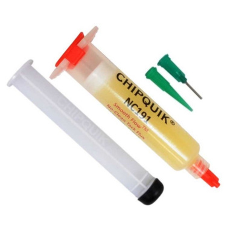 Smooth Flow Tack Flux No-Clean in a 10cc syringe w/plunger & tip